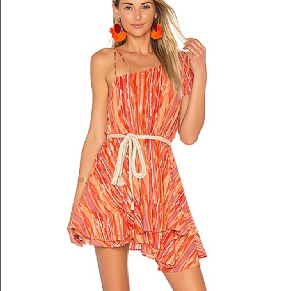Free people heart shaped face mini dress size S
